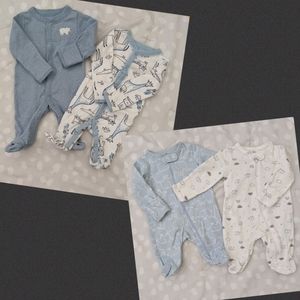 Carter's footies - 4 pack